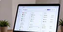 Laptop showing the Zapapa business dashboard